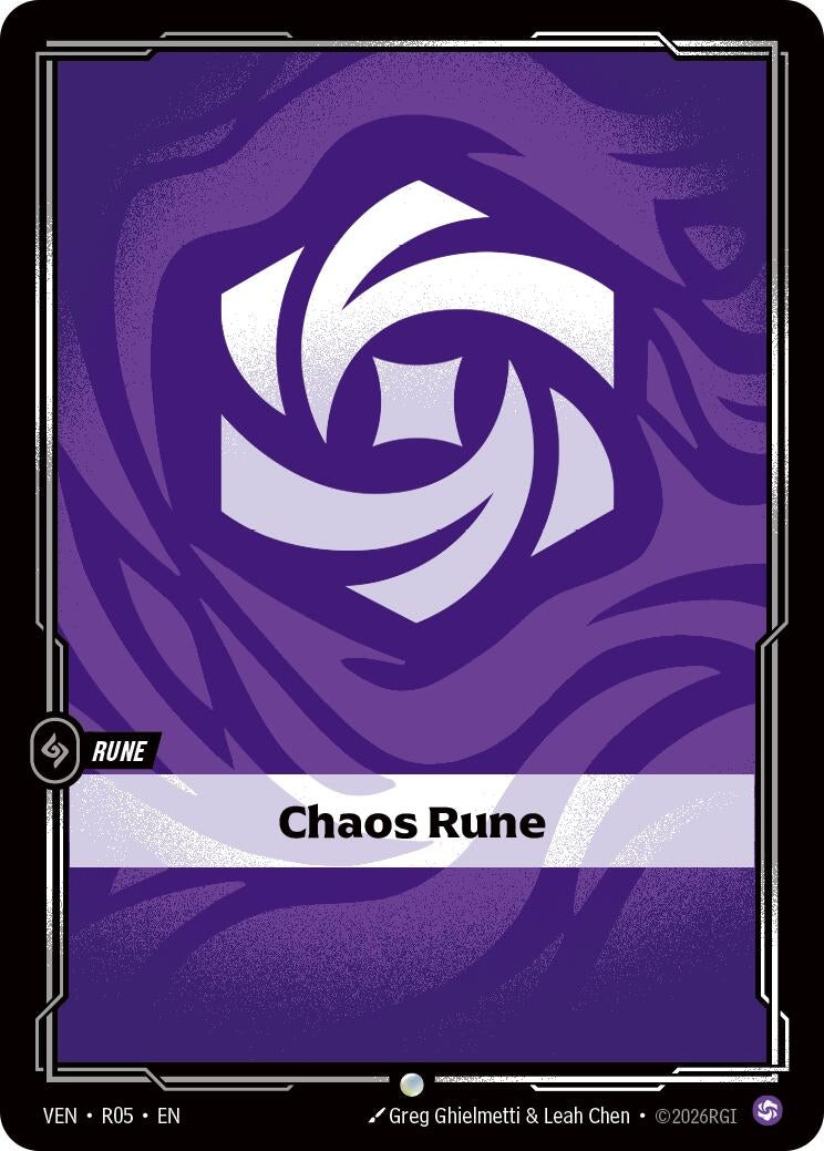 Image for Chaos Rune - Riftbound: League of Legends Trading Card Game