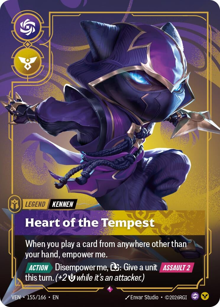 Image for Kennen, Heart of the Tempest - Riftbound: League of Legends Trading Card Game