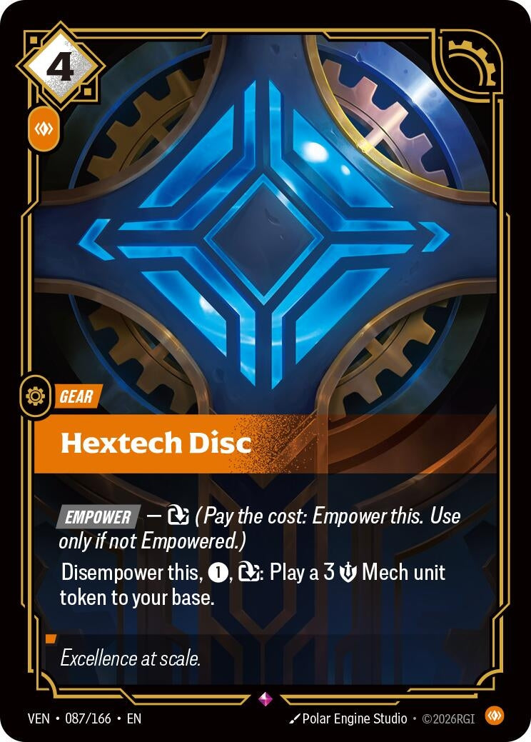 Image for Hextech Disc - Riftbound: League of Legends Trading Card Game