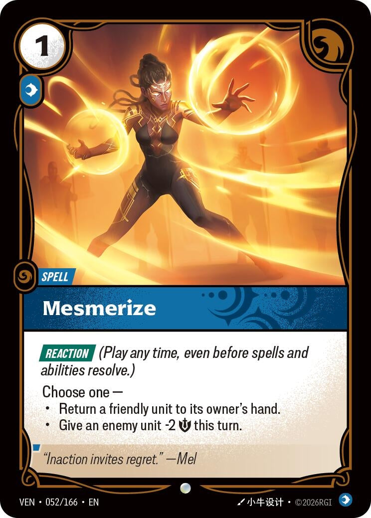 Image for Mesmerize - Riftbound: League of Legends Trading Card Game