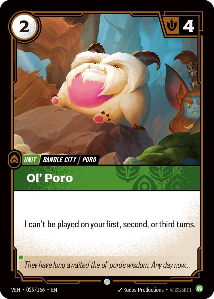 Image for Ol' Poro - Riftbound: League of Legends Trading Card Game