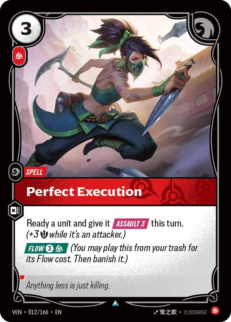 Image for Perfect Execution - Riftbound: League of Legends Trading Card Game