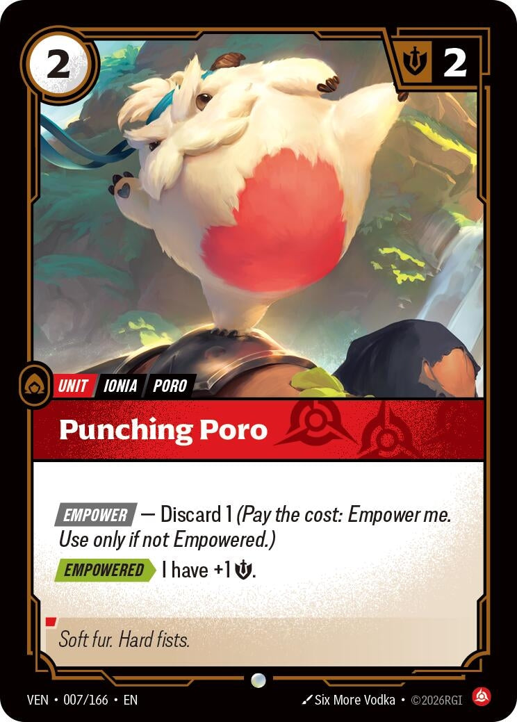 Image for Punching Poro - Riftbound: League of Legends Trading Card Game