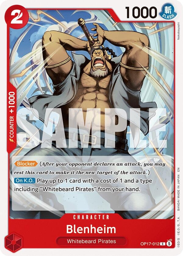 Image for Blenheim - One Piece Card Game