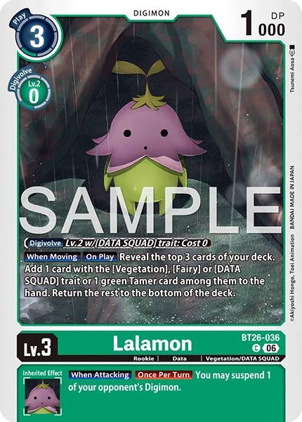 Image for Lalamon - Digimon Card Game