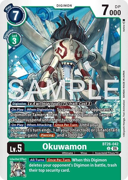 Image for Okuwamon - Digimon Card Game