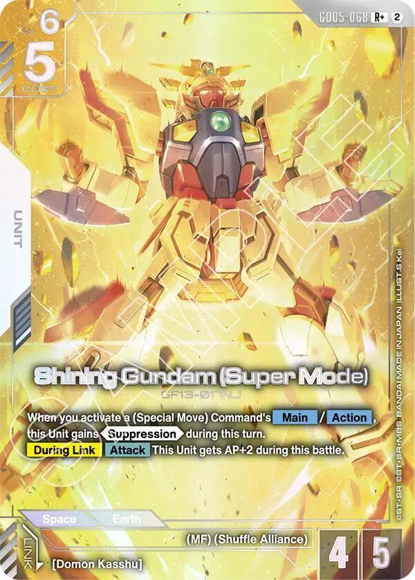 Shining Gundam (Super Mode) (R+)