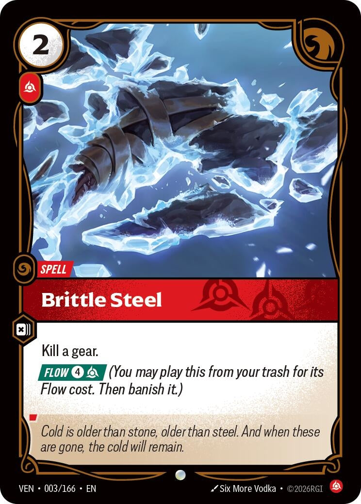 Image for Brittle Steel - Riftbound: League of Legends Trading Card Game