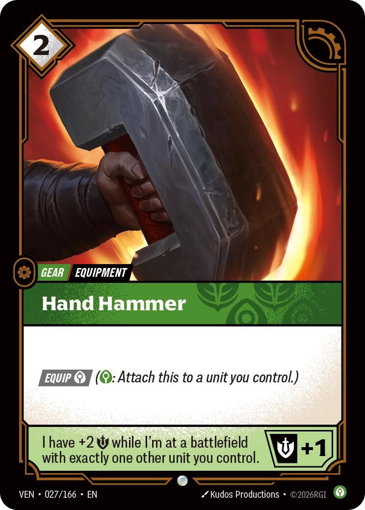 Image for Hand Hammer - Riftbound: League of Legends Trading Card Game