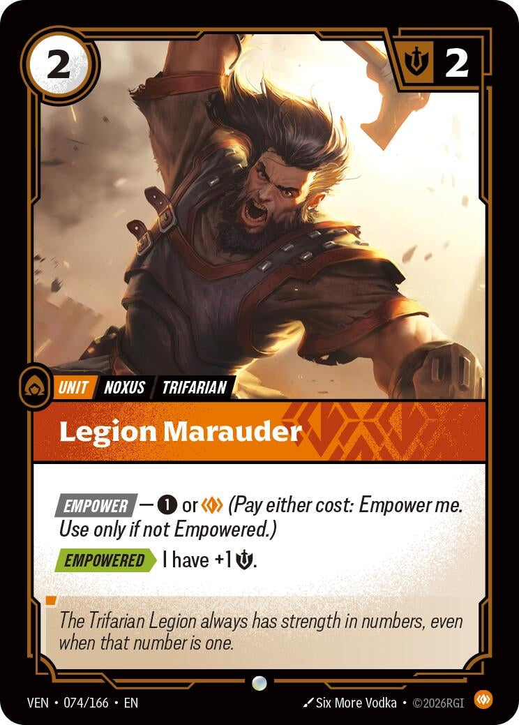 Image for Legion Marauder - Riftbound: League of Legends Trading Card Game