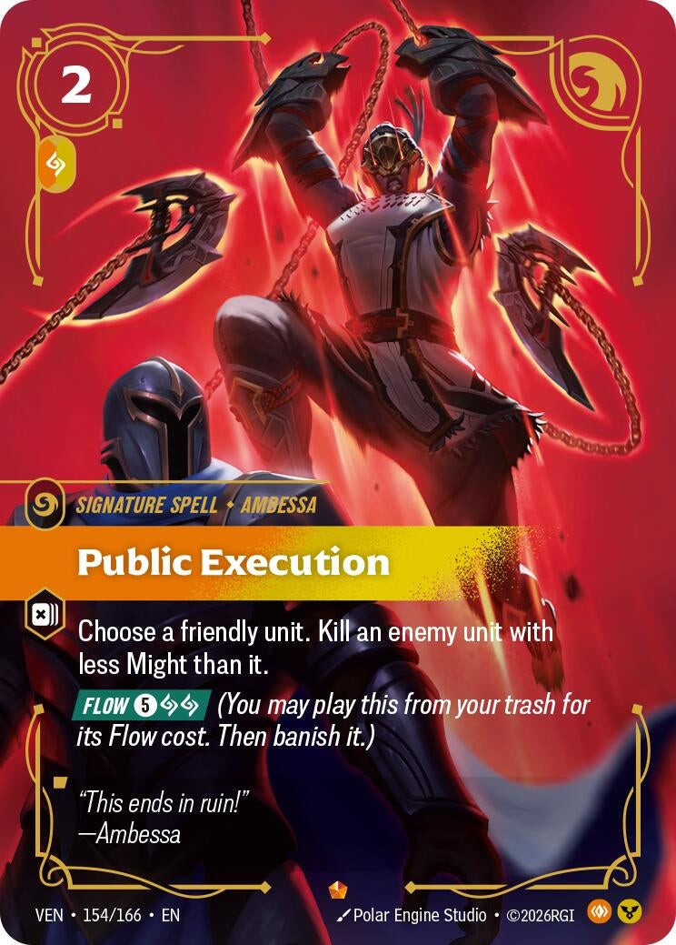 Image for Public Execution - Riftbound: League of Legends Trading Card Game