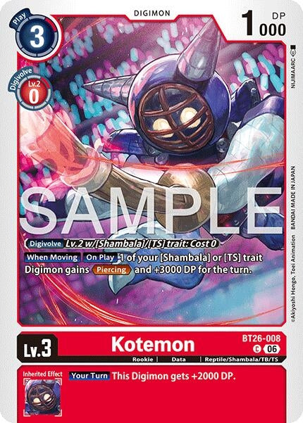 Image for Kotemon - Digimon Card Game