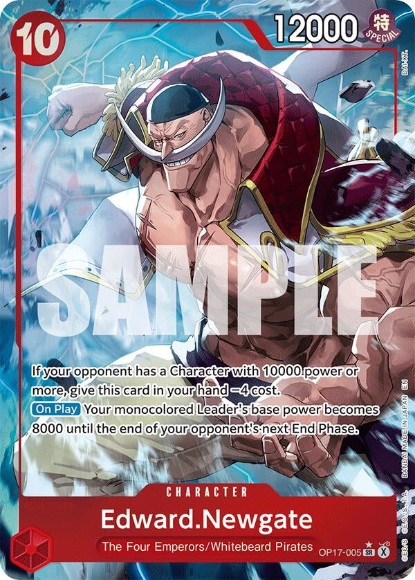 Image for Edward.Newgate (005) (Alternate Art) - One Piece Card Game