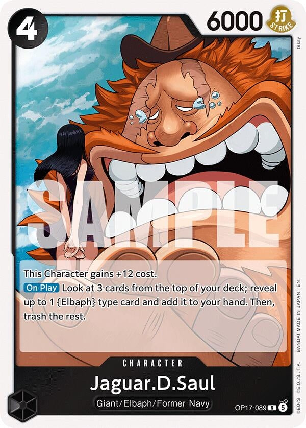 Image for Jaguar.D.Saul - One Piece Card Game