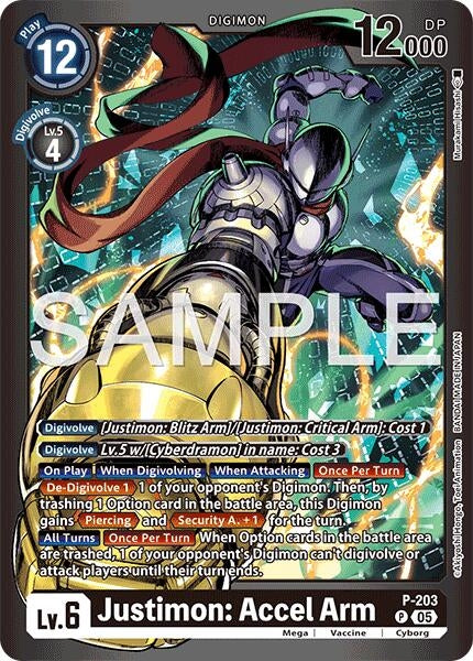 Image for Justimon: Accel Arm - Digimon Card Game