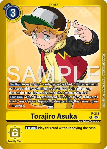 Image for Torajiro Asuka - Digimon Card Game