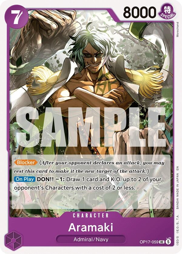 Image for Aramaki - One Piece Card Game