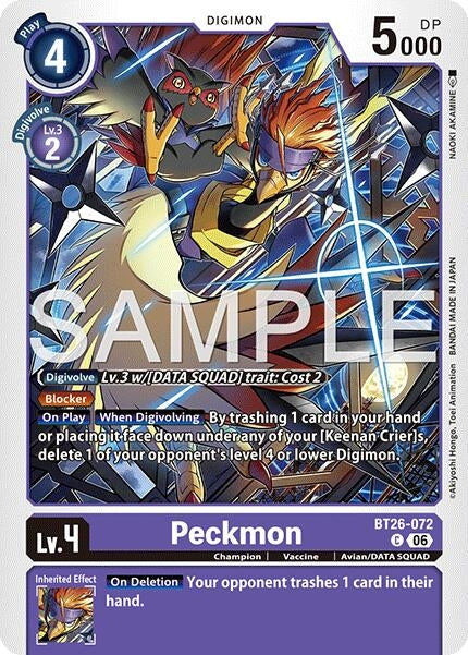 Image for Peckmon - Digimon Card Game