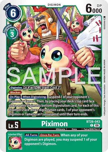 Image for Piximon - Digimon Card Game