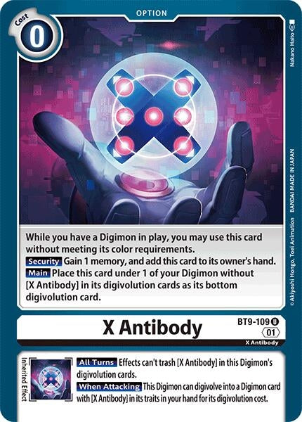 Image for X Antibody - Digimon Card Game