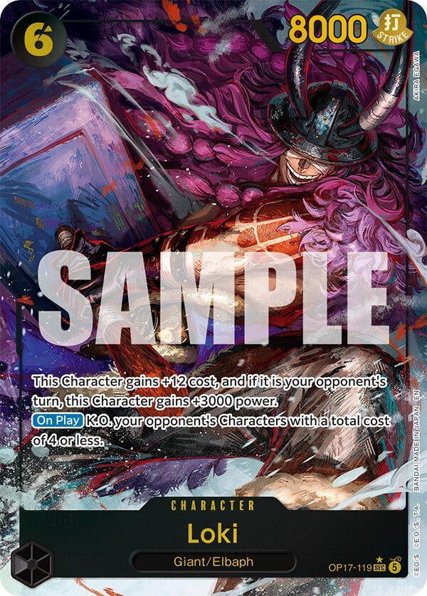 Image for Loki (Alternate Art) - One Piece Card Game