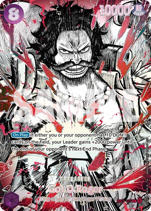 Image for Gol.D.Roger (P-107) (SP) - One Piece Card Game