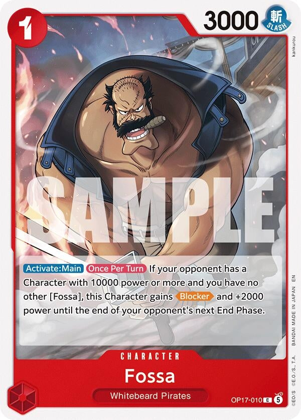 Image for Fossa - One Piece Card Game