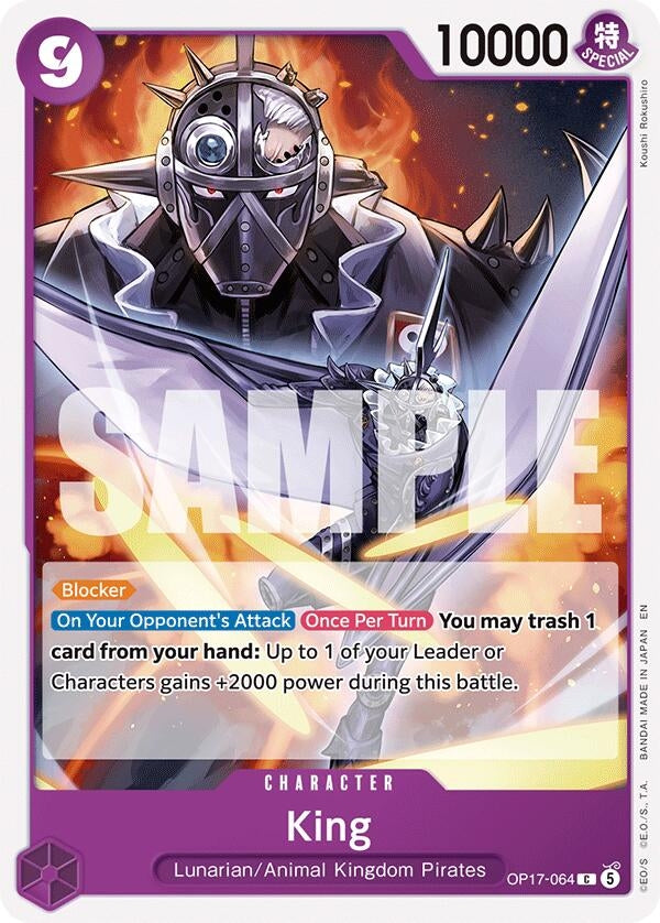 Image for King - One Piece Card Game