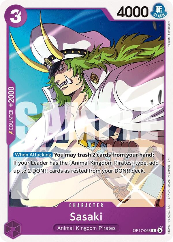 Image for Sasaki - One Piece Card Game
