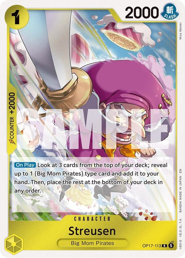 Image for Streusen (113) - One Piece Card Game