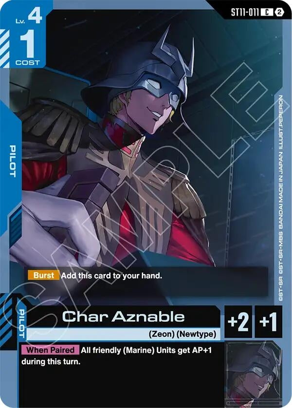 Image for Char Aznable - Gundam Card Game