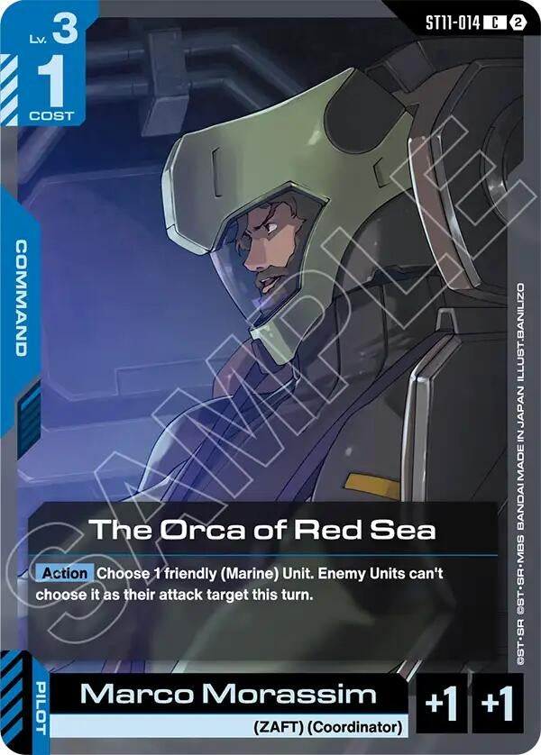 Image for The Orca of Red Sea - Gundam Card Game