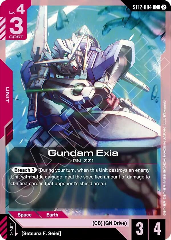 Image for Gundam Exia - Gundam Card Game