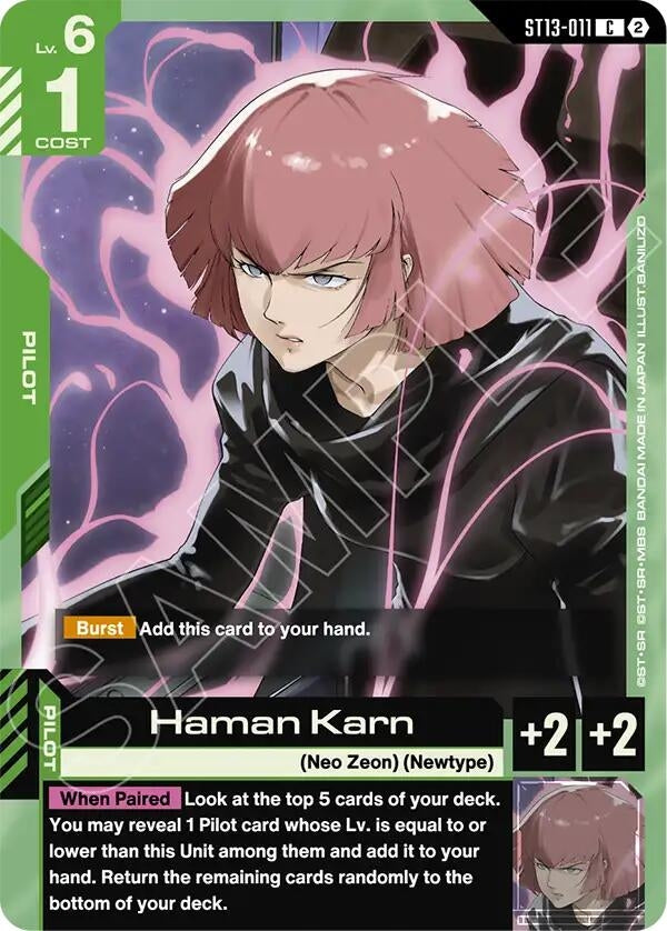 Image for Haman Karn - Gundam Card Game