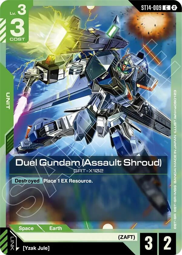 Image for Duel Gundam (Assault Shroud) - Gundam Card Game