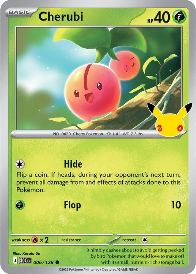 Image for Cherubi - Pokemon