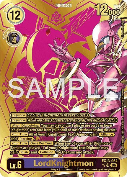 Image for LordKnightmon (Rare Pull) - Digimon Card Game