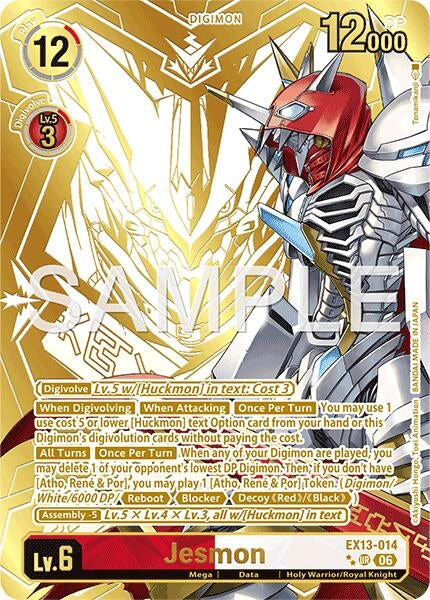 Image for Jesmon (Rare Pull) - Digimon Card Game
