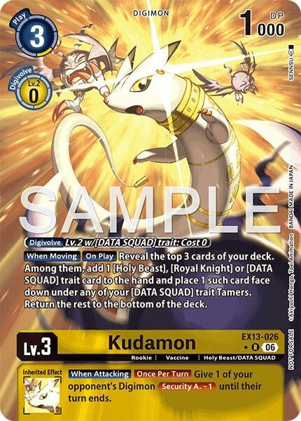 Image for Kudamon (Extended Art) - Digimon Card Game