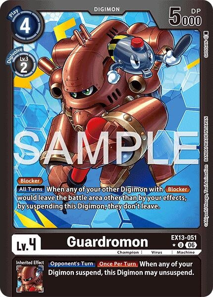 Image for Guardromon (Limited Foil) - Digimon Card Game