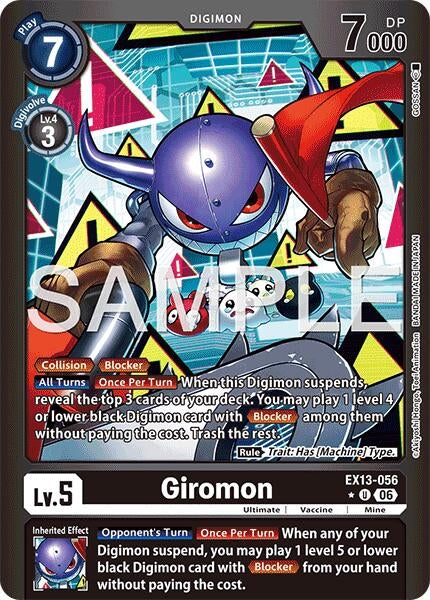 Image for Giromon (Limited Foil) - Digimon Card Game