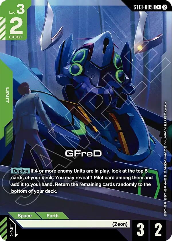 Image for GFreD (C+) - Gundam Card Game