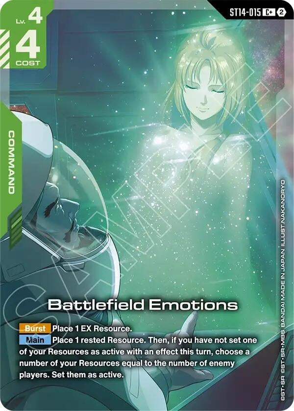 Image for Battlefield Emotions (C+) - Gundam Card Game