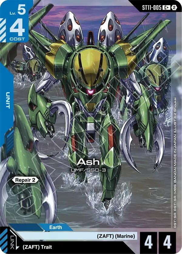 Image for Ash (C+) - Gundam Card Game