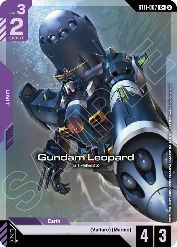Image for Gundam Leopard (C+) - Gundam Card Game