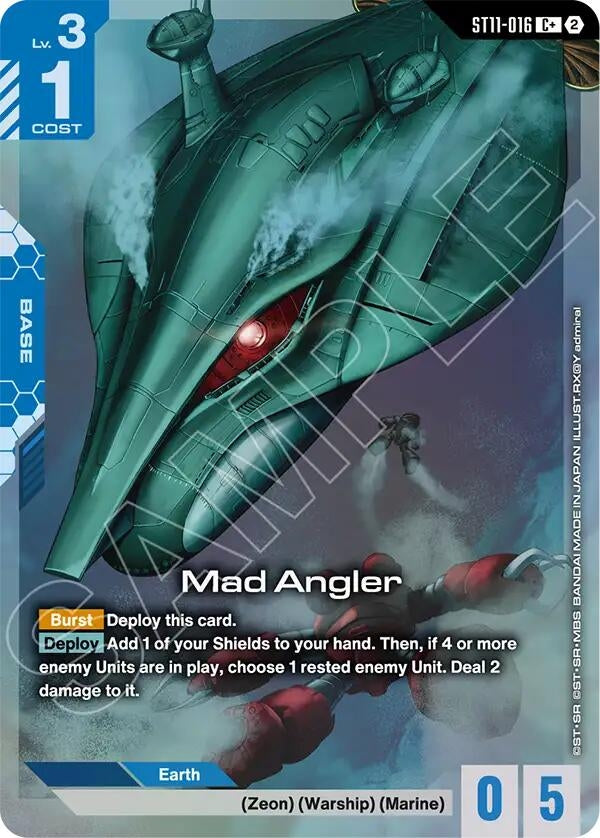 Image for Mad Angler (C+) - Gundam Card Game