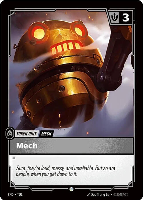 Image for Mech // Gold - Riftbound: League of Legends Trading Card Game