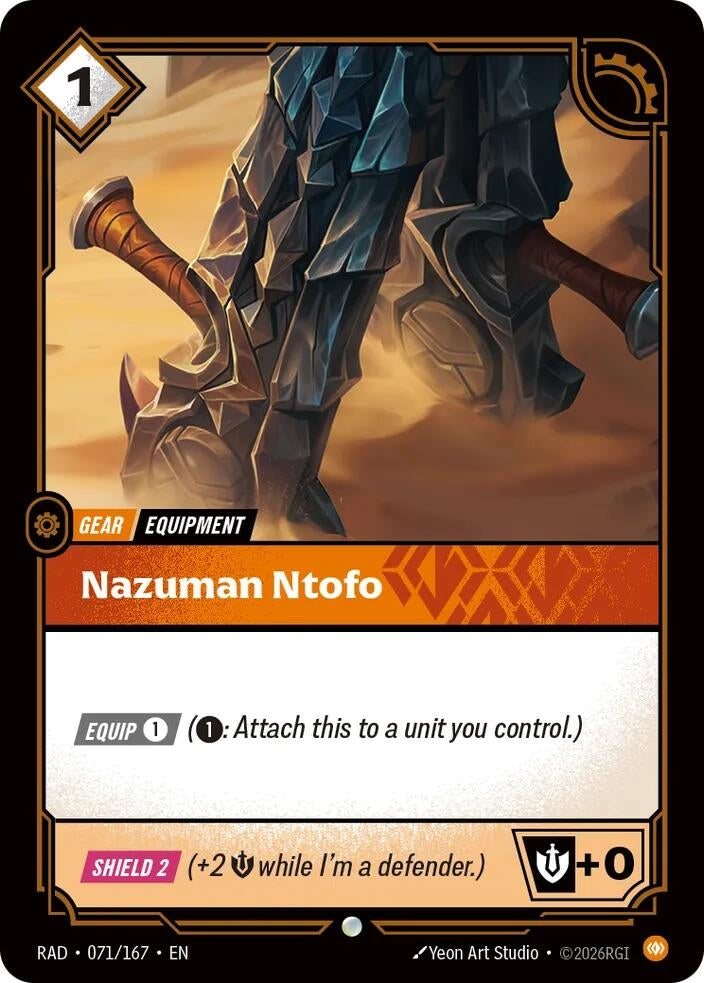 Image for Nazuman Ntofo - Riftbound: League of Legends Trading Card Game