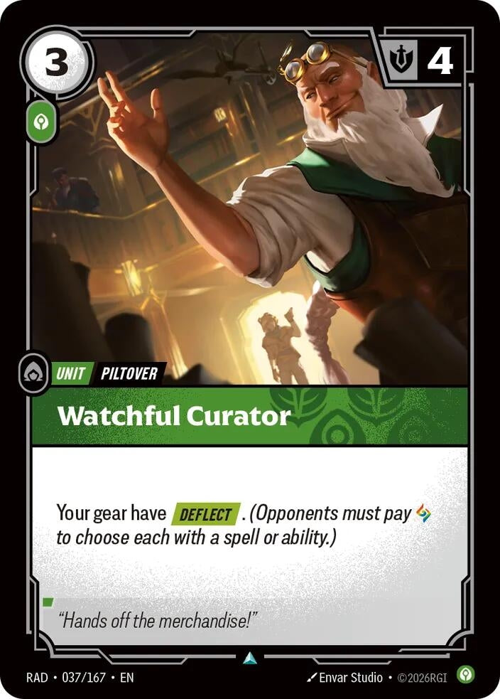 Image for Watchful Curator - Riftbound: League of Legends Trading Card Game