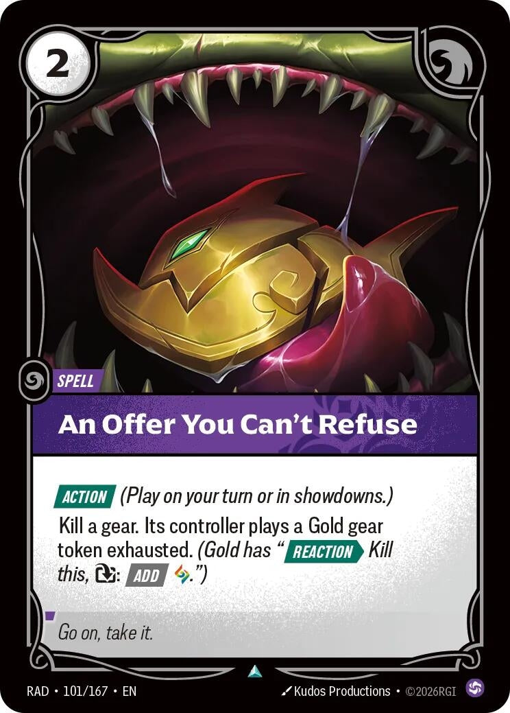 Image for An Offer You Can't Refuse - Riftbound: League of Legends Trading Card Game